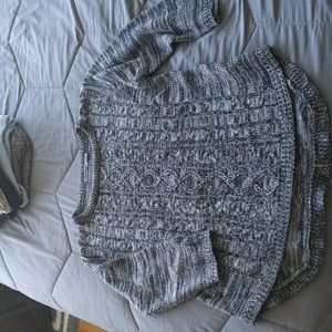 Gray sweater